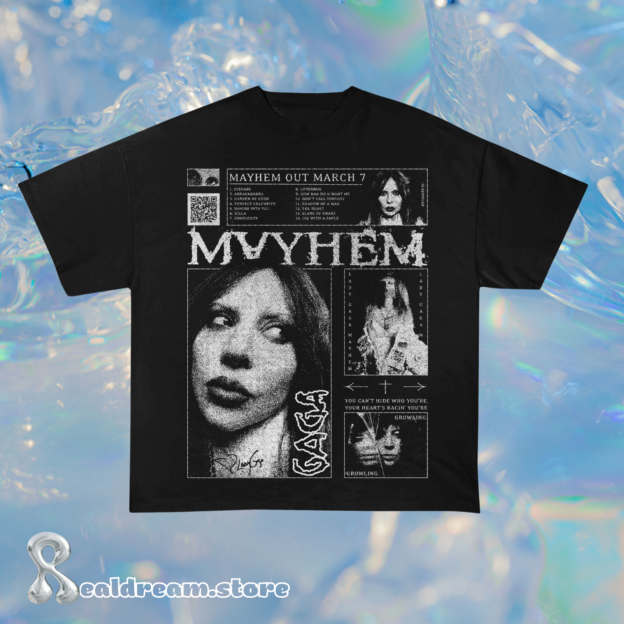 Vintage Lady Gaga Shirt The Mayhem Ball Tour T Shirt Lady Gaga The Mayhem Ball Tour 2025